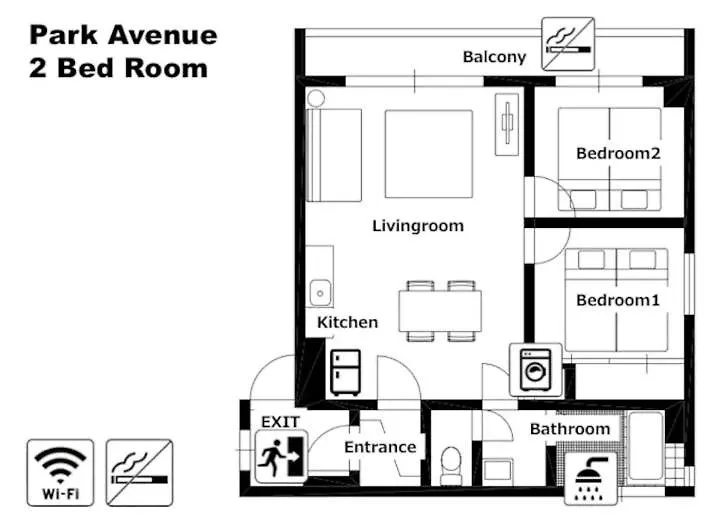 パークアベニュー中島 Apartment Sapporo